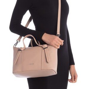 Small Olmia Knotted Handle Leather Tote Bag